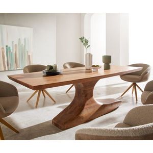 Jídelní stůl Jalta 220x95 cm přírodní masiv akácie obraz