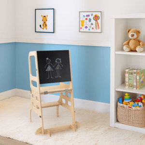 Montessori učící věž s tabulí MAGAN Tempo Kondela obraz