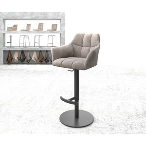Barová židle Yulo-Flex vintage taupe otočná podnož výškově obraz