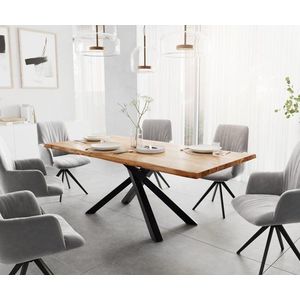 Jídelní stůl Edge 200x100 cm přírodní akácie live obraz