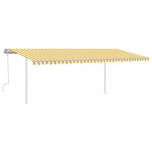 Ručně zatahovací markýza se sloupky 300x250 cm Dekorhome obraz