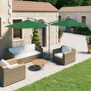 Dvojitý slunečník 600 x 290 cm Dekorhome obraz