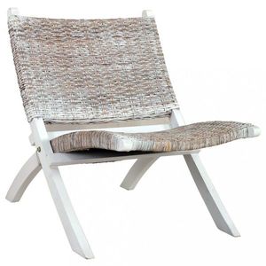 Relaxační křeslo ratan / mahagon Dekorhome obraz
