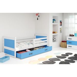 BMS Dětská postel RICO 1 s úložným prostorem | bílá 80 x 190 cm Barva: Modrá obraz