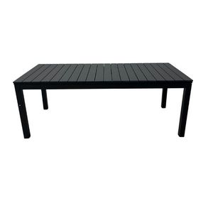 Elvisia Rozkládací hliníkový zahradní stůl VIVERE | antracit 90 x 200-260 cm obraz