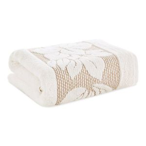 ArtFir Ručník ROSE 01 | krémová 30 x 50 cm obraz
