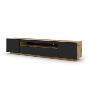 ARTBm TV stolek AURA 200 | dub artisan/černý mat obraz
