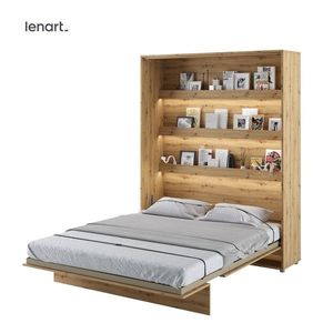 Dig-net nábytek Sklápěcí postel Lenart BED CONCEPT BC-12 dub artisan | 160 x 200 cm obraz