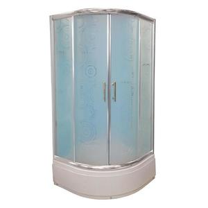Sprchový kout čtvrtkruhový a1900w 90/170 ring obraz