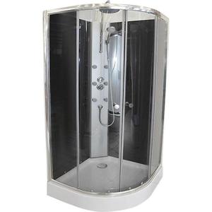 Sprchový box čtvrtkruhový s hydromasáží k-391b obraz