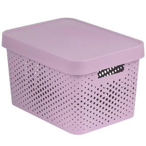 Box s víkem infinity 17l 229152 růžový obraz