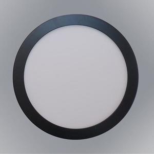LED podhledové svítidlo RING 24W 4200K KULATÝ ČERNÝ obraz