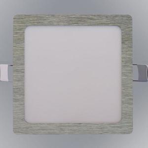 LED podhledové svítidlo SQUARE 6W 4200K ČTVEREC CHROM obraz