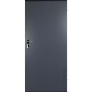 Technické dveře T43 80 Antracit obraz