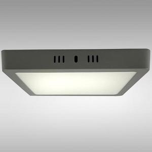 LED podhledové svítidlo BLOCK 18W 4200K ČTVEREC SVĚTLE ŠEDÝ obraz