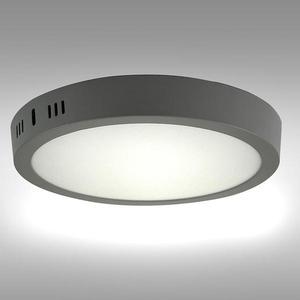 LED podhledové svítidlo RING 18W 4200K KULATÝ SVĚTLE ŠEDÝ obraz