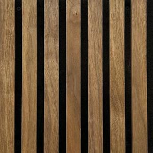 Dekorační lamela s filcem dub černý, dýhovaná 300x2650mm obraz