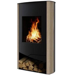 Ocelová krbová kamna N-Line sand 5 kW obraz