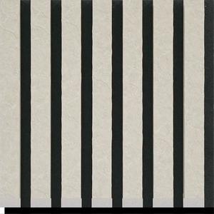 Akustické lamely s filcem bílý kámen 21x300x2650mm obraz
