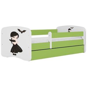 Dětská postel Babydreams+SZ+M zelená 80x160 Wednesday obraz