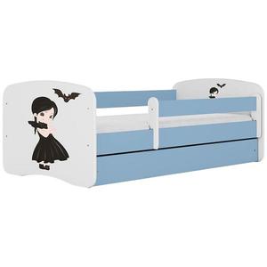 Dětská postel Babydreams+SZ+M modrá 80x180 Wednesday obraz