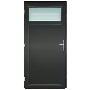 Vchodové dveře Eco D17 80L 88x198x6 antracit obraz