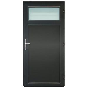 Vchodové dveře Eco D17 80P 88x198x6 antracit obraz