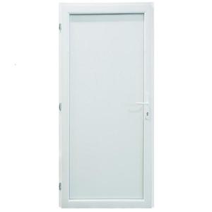 Vchodové dveře Larino Eco D18 80L 90x208x6 bílý obraz