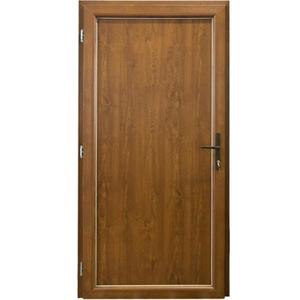 Vchodové dveře Larino Eco D18 80L 90x208x6 zlatý dub obraz