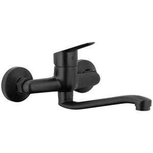 Nástěnná kuchyňská baterie Sparc Black obraz