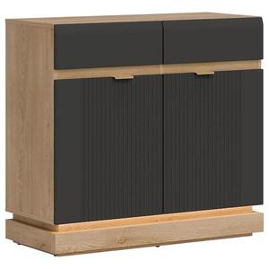 Komoda Milton ML02 dub crem torro antracit obraz