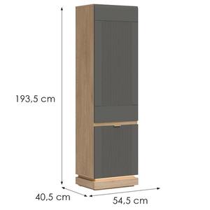 Skříňka L/P Milton ML07 dub crem torro šedá obraz