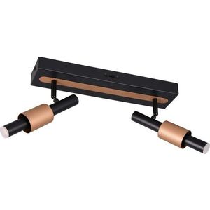 Černé/v bronzové barvě LED bodové svítidlo 20, 5x42 cm Ikaris – Trio Select obraz