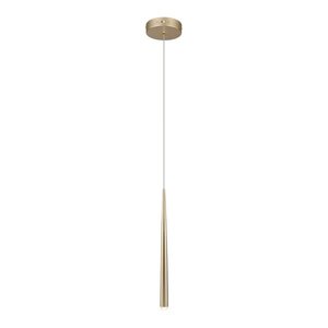LED závěsné svítidlo ve zlaté barvě ø 14 cm Cala – Trio Select obraz