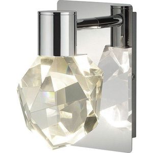 LED nástěnné svítidlo ve stříbrné barvě Verano – Trio Select obraz