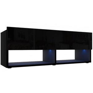 Tv stolek Izumi 105 BL černá mat/lesk obraz