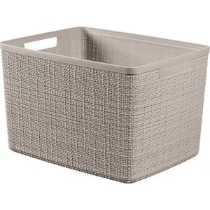 Curver Košík Jute L 20 l, taupe obraz