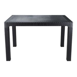 Zahradní stůl Ratan Lux, 120 x 75 x 75, antracit obraz