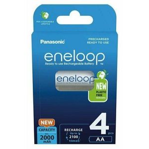 Panasonic Sada nabíjecích baterií BK-3MCDE/4BE 2000mAh Ni-MM Eneloop AA obraz