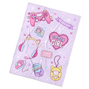 BedTex Dětská deka Gamer Girl, 130 x 170 cm obraz