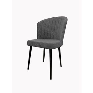 Sada jídelních židlí Rubi Grey and Black, 4 ks, 4 ks obraz