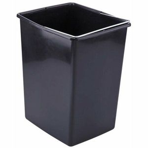 Elletipi Plastový koš s rukojetí 17 l, černá obraz