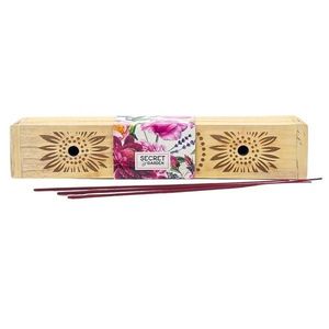Arome Secret garden dřevěná krabička s vonnými tyčinkami Soothing Oasis, 10 tyčinek obraz