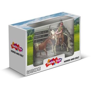 Buddy Toys BGA 1012 Jezdkyně a hříbě obraz
