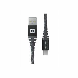 SWISSTEN Nabíjecí kabel kevlarový USB USB-C, 1, 5 m obraz