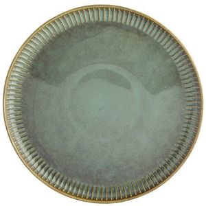 Altom Porcelánový mělký talíř Reactive Sage, 26 cm obraz