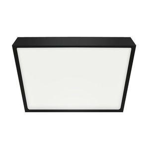 Emithor Stropní LED svítidlo LENYS III. 27025, 19 x 19 cm, 18W, IP20/IP44, černá, 19 x 19 cm obraz