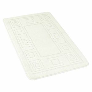 Kvalitex Koupelnová předložka Ornament smetanová, 60 x 100 cm obraz