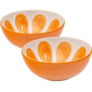 Altom Sada keramických misek Tropicana pomeranč 12, 5 cm, 2 ks obraz