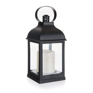 Home Decor Lucerna s LED svíčkou, 10 x 10 x 22 cm obraz